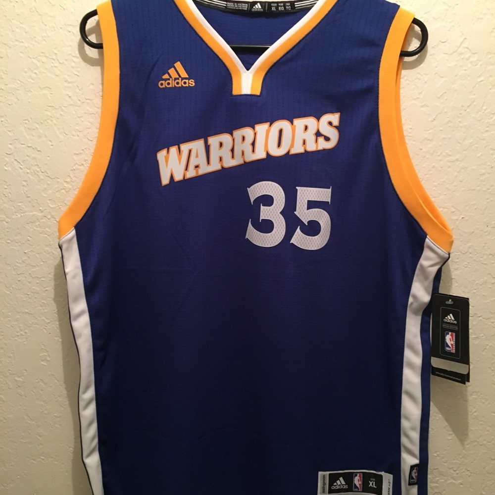 Kevin Durant Warriors Youth Crossover Jersey